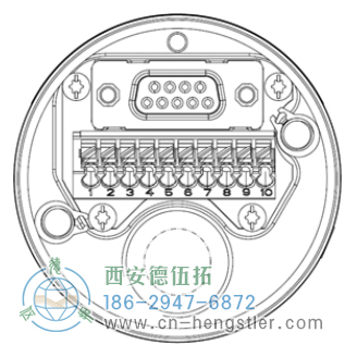 AX65-Profibus防爆磁性絕對(duì)值編碼器電氣連接Profibus - 德國hengstler(亨士樂)編碼器